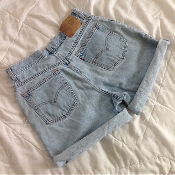 Vintage Pants - ❌SOLD❌ 80s/90s LEVIS 550 high waisted jean shorts